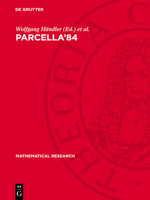 cover image of Parcella'84
